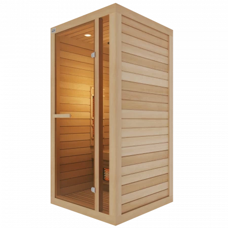 Одноместная инфракрасная сауна Comfort из кедра с керамическими излучателями