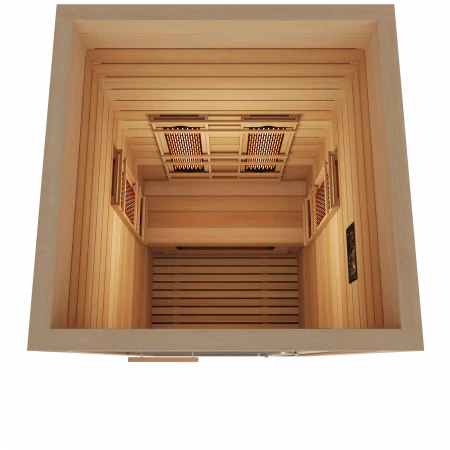 Одноместная инфракрасная сауна Comfort из кедра с керамическими излучателями